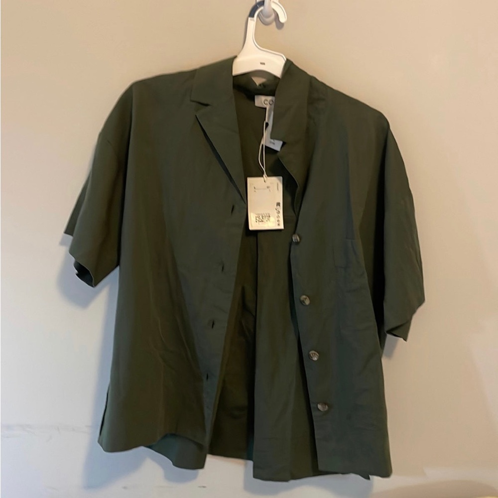 NWT COS Button down Shirt